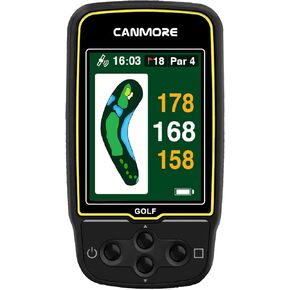 CANMORE HG500 Golf GPS - Extra Large Easy-to-Read Color Display, preloaded 41,000 Course map Worldwide Shape of The Green and The Fairway(Black)