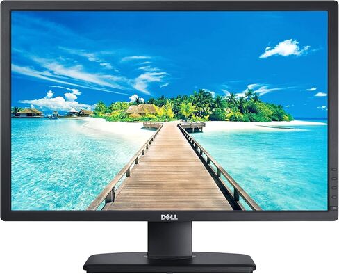 شاشة Dell P2213T مضادة للتوهج بإضاءة خلفية LED مقاس 22 بوصة، VGA، منفذ عرض، DVI، 16.7 مليون لون، USB 2.0 Downstream، USB 2.0 Upstream، وقت استجابة 5 مللي ثانية، معدل تحديث 60 هرتز (متجدد) in Saudi Arabia