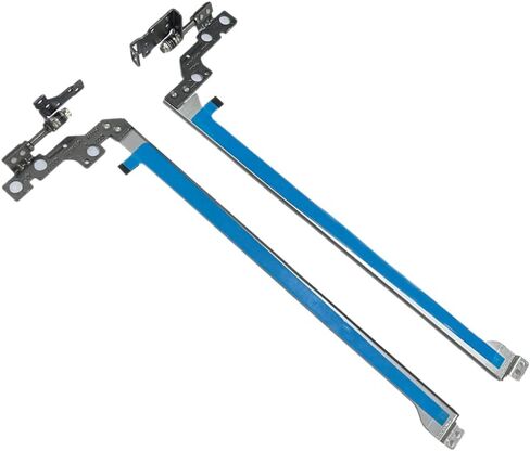 Touch LCD Hinge Left & Right Pair Replacement For Lenovo ideapad L340-15IWL 81LG,L340-15IWL Touch 81LH,L340-15IRH 81LK,L340-15API 81LW,L340-15API 81LX ，5H50S28883 Silvery in Saudi Arabia