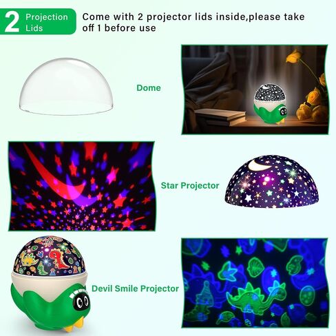 MOKOQI Halloween Projector Lights Indoor with 17 Color Effects, Halloween Devil Lamp Pumpkin Night Light and Star Projector for Halloween Christmas Holiday Party Decor in Saudi Arabia
