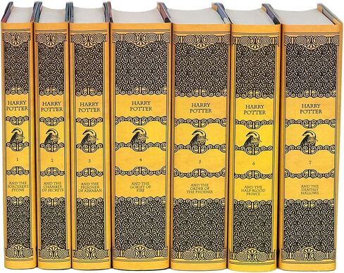 كتب جونيبر - سلسلة هاري بوتر - هاوس ماشوب - أغلفة الكتب فقط لمجموعة كتب هاري بوتر ذات الغلاف الصلب - الكتب غير متضمنة in Kuwait