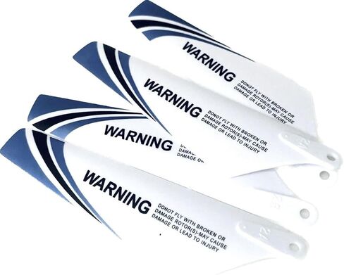 (HIZLI) (أزرق) 2A 2B شفرات لطائرة هليكوبتر Syma S107H-E Rc in Saudi Arabia