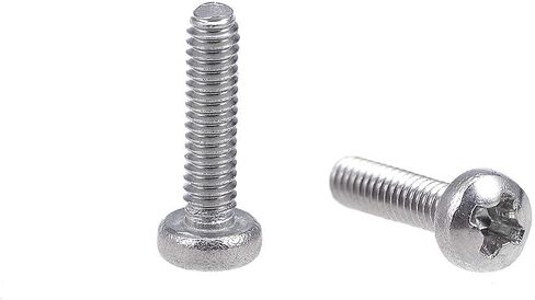 TOP-VIGOR 30Pcs Cross Pan Head Machine Screws, M2x30mm Phillips Round Head Screws Bolts for Machinery, Furniture, Car, Motorcycle Repair, Electronic Products, Ship Assembly, and DIY in Saudi Arabia