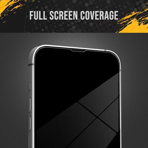 magglass Privacy+ Guard for iPhone 14 PRO MAX Privacy Screen Protector Tempered Glass, Case Compatible (Anti-Spy Side Tint) in Kuwait