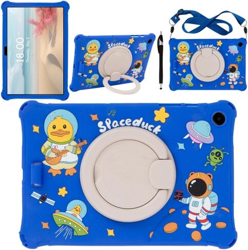 Case for Samsung Galaxy Tab A9+/A9 Plus 11-inch Tablet 3D Cute Cartoon Kids case for Samsung A9+/A9 Plus SM-X210/X216/X218 (Pink Insects) in Kuwait