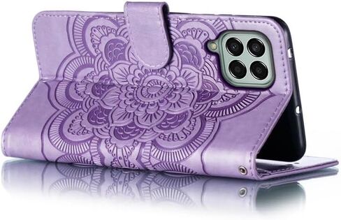 for Samsung Galaxy A22 4G / M32 4G / M22 4G Case Wallet with Card Holder Kickstand Magnetic Soft Leather Flip Fold Case for Samsung A22 4G Cover (Blue) in Saudi Arabia
