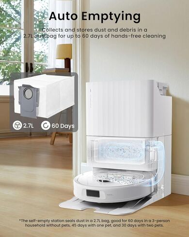 Robot Vacuum Cleaner Accessories, 14Pack Highly Configured Version Dust Bag for Roborock Qrevo S8 MaxV Ultra,S8 Max Ultra,Qrevo Pro,Qrevo S,Qrevo Master and Qrevo Plus in Kuwait