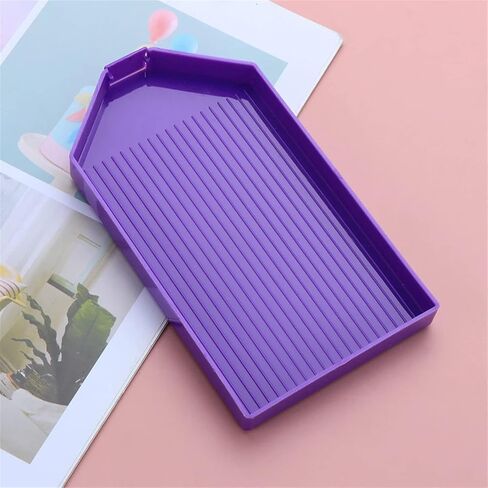 Huacan 4 Large Diamond Painting Tools Bead Sorting Trays Organizer for DIY Craft in Saudi Arabia