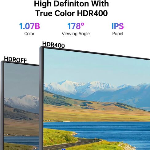 KTC 24 Inch 180Hz Gaming Monitor, 2K QHD Fast IPS PC Gaming Monitor, 1440p 1ms Computer Monitor 144Hz, G-Sync and FreeSync Compatibility, HDR Support, HDMI Displayport, VESA, Q24T09 in Saudi Arabia