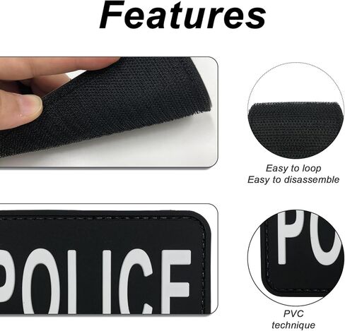 كبير التصحيح الشرطة البلاستيكية المطاط للسترات التكتيكية والسترات وحقائب الظهر وحاملات لوحة in Kuwait