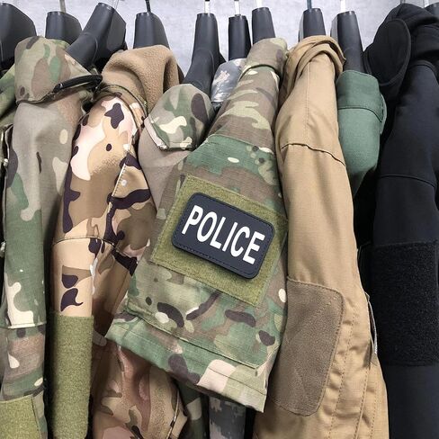 كبير التصحيح الشرطة البلاستيكية المطاط للسترات التكتيكية والسترات وحقائب الظهر وحاملات لوحة in Kuwait