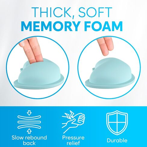 KLIM Keyboard Wrist Rest - Premium Quality - Anti-Slip Base - Comfortable and Soft - Memory Foam Wrist Rest for All Keyboards - Anti-tendonitis + Carpal Tunnel Relief - Black in Kuwait