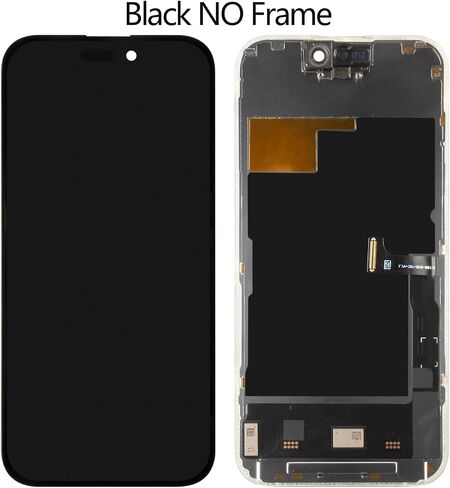 استبدال شاشة OLED لهاتف iPhone 15 Pro، 6.1 بوصة لهاتف iPhone 15 Pro A2848، A3101، A3104، A3102، جزء إصلاح رقمي لشاشة LCD تعمل باللمس ثلاثي الأبعاد مع مجموعة أدوات وواقي شاشة in Saudi Arabia