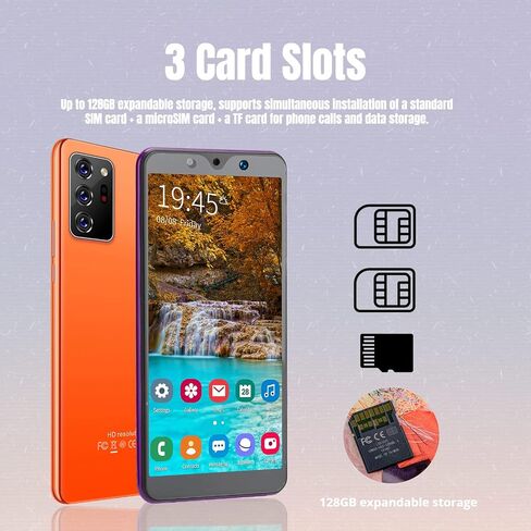 Cuifati Cellphone, Note30 Plus Smart Phone 5.72In Smartphone Dual Cards Dual Standby Smartphone Powerful Processor Expandable Storage 512MB+4GB() in Saudi Arabia
