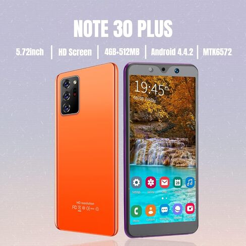 Cuifati Cellphone, Note30 Plus Smart Phone 5.72In Smartphone Dual Cards Dual Standby Smartphone Powerful Processor Expandable Storage 512MB+4GB() in Saudi Arabia