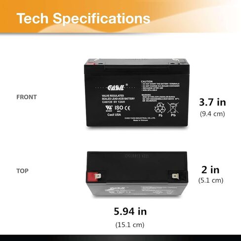 بطارية بديلة Casil 4V 4.5Ah متوافقة مع Fi-Shock SS-440 (1) in Saudi Arabia