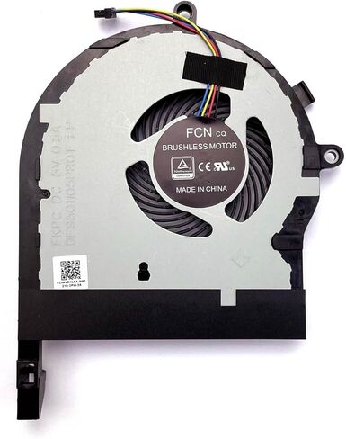 مروحة تبريد وحدة المعالجة المركزية + وحدة معالجة الرسومات متوافقة مع ASUS ROG FX504 FX504G FX504GE FX504GM FX504GD FX504FE 5V 0.5A DFS531005PL0T DFS501105PR0T in Kuwait