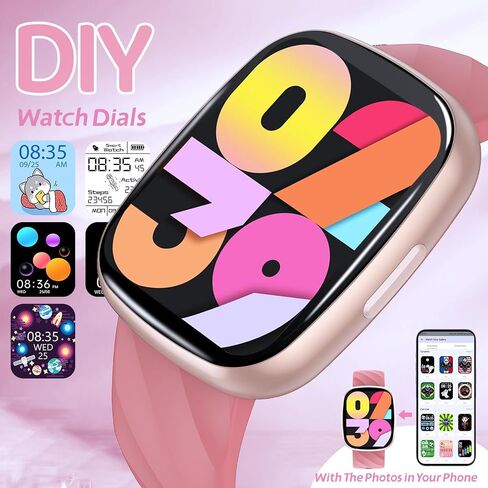 Smart Watch for Kids, Kids Fitness Tracker Watch for Boys Girls Ages 5-15, Activity Tracker, Heart Rate Sleep Monitor, IP67 Waterproof, Pedometer, Sport Modes, Puzzle Game, S60K Blue in Kuwait