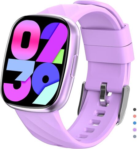 Smart Watch for Kids, Kids Fitness Tracker Watch for Boys Girls Ages 5-15, Activity Tracker, Heart Rate Sleep Monitor, IP67 Waterproof, Pedometer, Sport Modes, Puzzle Game, S60K Blue in Kuwait