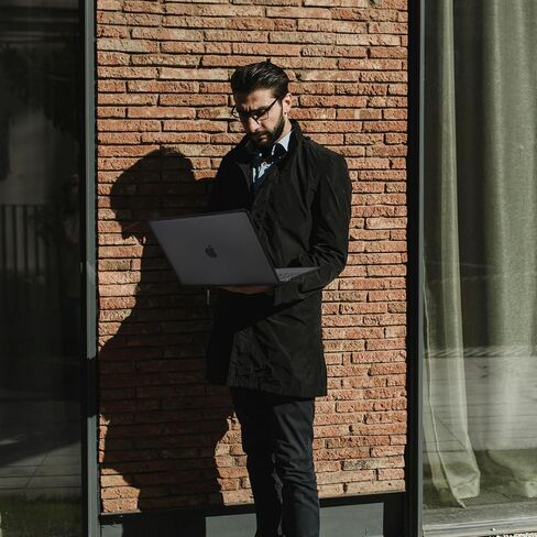 BlueSwan Case Compatible with MacBook Air 13 inch Case 2018-2021 Model M1 A2337 A2179 A1932, Anti-Cracking and Anti-Fingerprint Hard Shell Case, TPU+PC in Kuwait