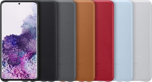 Samsung Original Galaxy S20 Ultra 5G Leather Cover/Mobile Phone Case - Black in Saudi Arabia
