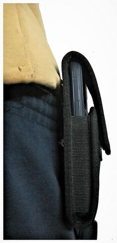 حقيبة هاتف محمول من النايلون من Nite Ize لهواتف iPhone 15 14 Pro Max و14 Plus وiPhone 13 12 11 Pro Max، متينة وقوية وحامل مشبك حزام دوار 360 درجة، تناسب (Otterbox Commuter/Defender) in Kuwait