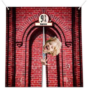 OYIXIO 9 و3/4 King's Cross، دعامات كشك الصور C، مناسبة للاستخدام الخارجي والداخلي، لمحبي المعجبين، هدايا عيد الميلاد، هدايا العطلات، مستلزمات الحفلات. in Kuwait