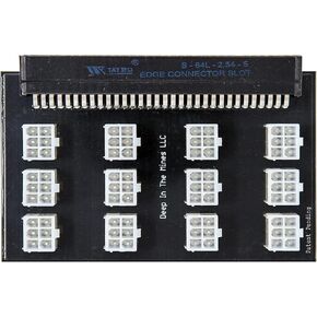 Breakout Board (12 X 6-PIN Connectors) for 1100W/1400W PSU