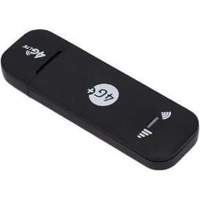 4G USB Modem, 150Mbps Hotspot Router, Portable Computer Networking Modems, Support for Windows 2000 / XP/Vista / / / OS X/Android(black)