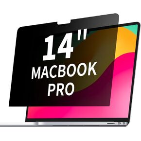 F FORITO 2-Pack 360° Privaccy Sccren متوافق مع 2024 MacBook Pro 14 بوصة