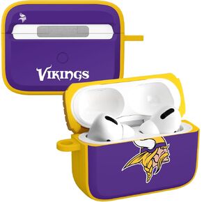 GAME TIME Minnesota Vikings HDX Case Cover Compatible with Apple AirPods Pro 1 & 2 (Classic)