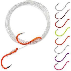Gamakatsu 415608-GL: Kokanee 2 Hook Snell Glow 4