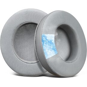SOULWIT Cooling-Gel Ear Pads Cushions Replacement, for Razer Blackshark V2 X/Blackshark V2 HyperSpeed Headset, Ear Pads Cushions with High-Density Noise Isolation Foam - Black
