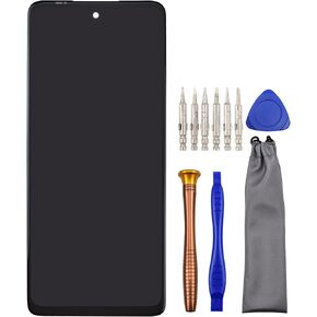 Replacement Screen LCD Display Touch Digitizer Assembly for Motorola Moto G Stylus (2022) XT2211-2 6.8" Black with Tool Kit