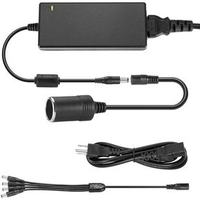 12V 60W 5A Power Adapter is Suitable for LCD Monitors, LED Drivers, Audio amplifiers, Computer Projects, Car Cigarette Lighter Socket, Car Refrigerator and Other Car Devices