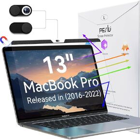 Magnetic Anti Blue Light Screen Protector for MacBook Pro 13 Inch (2016-2022, M1, M2), Removable Glare Filter for 13.3" Mac Laptop Computer