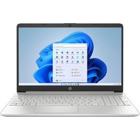 HP 15-DY500 Laptop, 2023, 15.6" 1366 x 768 Touchscreen, Intel Core i3-1215U 6-Core, 8GB DDR4, 256GB SSD, Windows 11 Home, Wi-Fi 5, Bluetooth 5, 720p HD Camera, Natural Silver