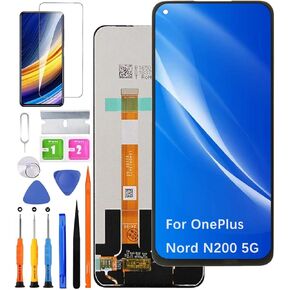 Screen Replacement for Oneplus Nord N200 5G DE2118 DE2117 LCD Display Touch Digitizer Assembly + Tools