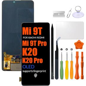 OLED for Xiaomi Mi 9T | Mi 9T Pro LCD Screen Replacement for Redmi K20 | K20 Pro mi9t mi9t pro M1903F10G M1903F11G M1903F10I M1903F11I LCD Touch Screen Display Panel Digitizer Assembly with Repair kit