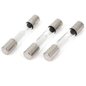 JDYYICZ Glass Tube Fuse 0.85A 5kV 6mm x 40mm 3Pcs for Microwave Oven (Pack of 3)