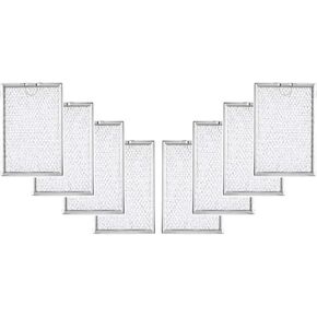 Replacement Microwave Grease Filter For GE WB06X10309 - 8 Filters