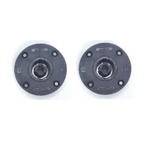 Neutrik (2) Two Original NL4MPRXX Female SpeakON Connectors- Round Configuration.