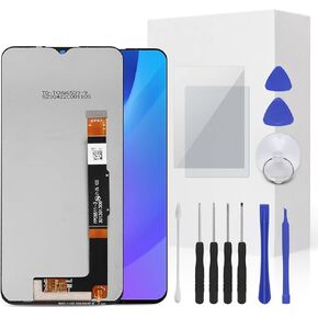 for TCL 30XE 30 XE T767W Screen Replacement Kit Full LCD Screen Display Touch Digitizer Full Assembly with Repair Tool for Model TCL 30XE 30 XE T767W 6.52inch