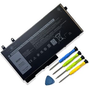 1V1XF Battery Replacement for Dell Latitude 5400 5410 5500 5510 Precision 3540 3550 Inspiron 7590 7591 7791 2-in-1 Series 01V1XF XV8CJ R8D7N 4GVMP 11.4V 42Wh 3500mAh