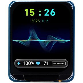 Waveshare 1.5inch LCD Display Module, IPS Panel, Rounded Corners, 240×280 Resolution, SPI Interface, 262K Colors
