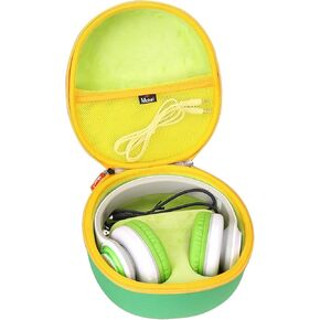 Mchoi Hard Case Fits for LeapFrog LeapPods Max Kids On-Ear Headphones, Waterproof Shockproof Kids Headphones Travel Storage Cae, Case Only
