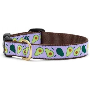 Up Country Avocado Pattern Dog Collars and Leashes (Avocado Pattern Dog Collar, X-Large (18 to 24 Inches) 1 Inch Wide Width)