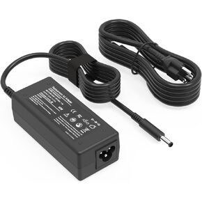 65W 45W AC Adapter Charger for Dell Laptop Charger, Dell inspiron 11 13 14 15 17 3000 5000 7000 Series laptops Round Connects Chargers（7.4mm and 4.5mm）