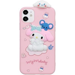 Case Compatible with iPhone 8 iPhone 7 iPhone SE 2020 SE 2022, Shock-Absorption Bumper Cover, Anti-Scratch Case -Cute Kawaii Anime Cartoon Design for Kids Teens Girls Women