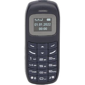 Zopsc Mobile Phone for Elderly, Big Cell Phone Unlocked Senior Mobile Phone, Bluetooth Multi Language Ultra Small Pocket Dual SIM Phone, BM70. (Blue)